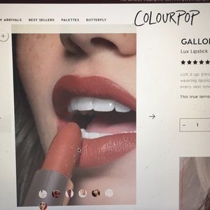 New unopened Colourpop lux lipstick in gallop